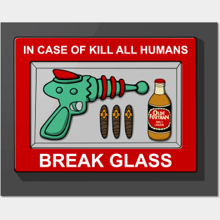 In case of Kill all Humans Posters and Art